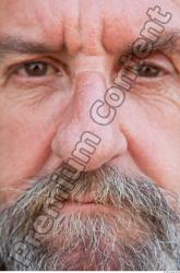 Nose Man White Average Bearded